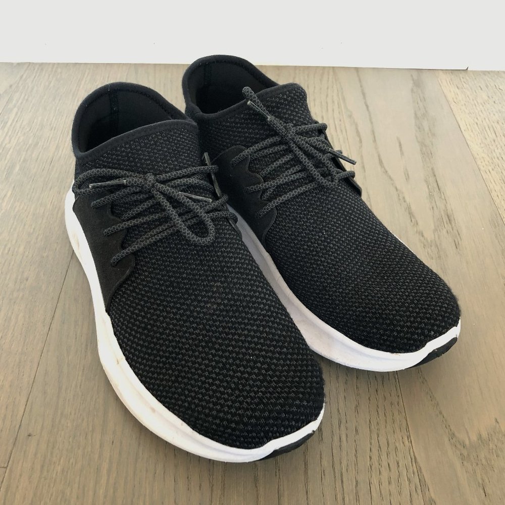 Men's Vessi Everyday Midnight Black Size 10 Sneakers